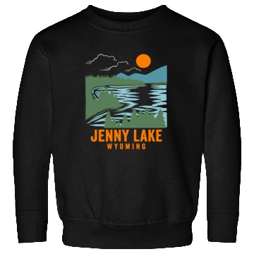 Discover Jenny Lake Wyoming Sweatshirts