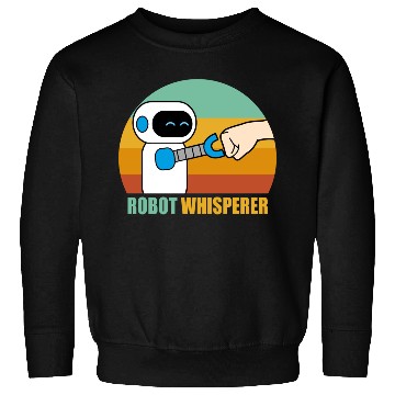 Discover Robot Whisperer Robotisc Engeneering Sweatshirts