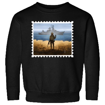 Discover New Stamp Ukraine Flag Pride Ukrainian Postage Sweatshirts