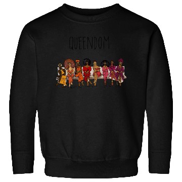 Discover Queendom African American For Educated Strong Sweatshirts