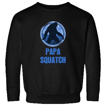 Discover Sasquatch Walking Papa Squatch Sweatshirts