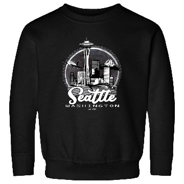 Discover Seattle Pacific Northwest Emerald City Sweatshirts