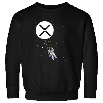 Discover Ripple Swing Xrp Trader Cryptocurrency Moon Sweatshirts