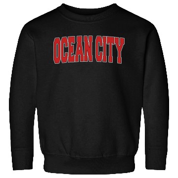 Discover Ocean City Nj New Jersey Varsity Style Usa Sports Sweatshirts