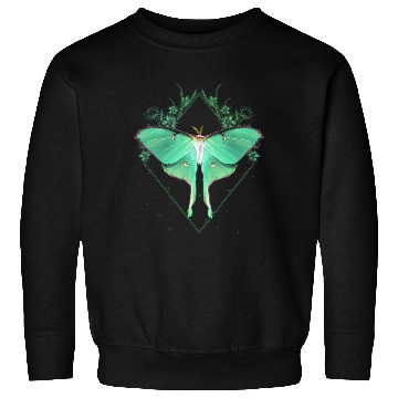 Discover Luna Moth Beautiful Butterfly Insect Themed Sweatshirts