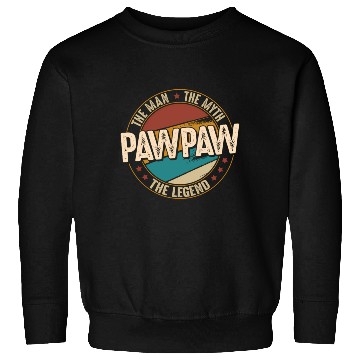 Discover Pawpaw Myth Legend Fathers Day Pawpaw Sweatshirts