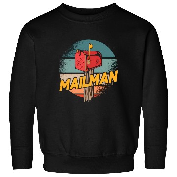 Discover Mailman Mail Postman Postal Worker Courier Sweatshirts