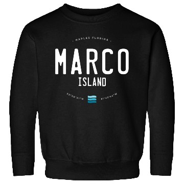 Discover Marco Island Naples Florida Beach Waves Sweatshirts