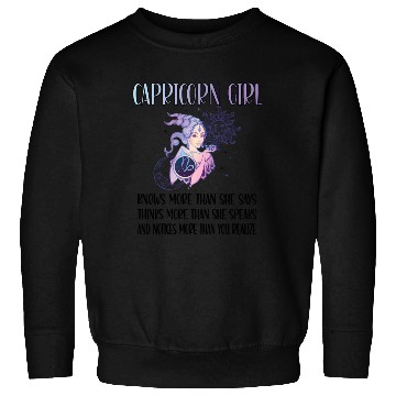 Discover Capricorn Zodiac Sign Capricorn Horoscope Sweatshirts