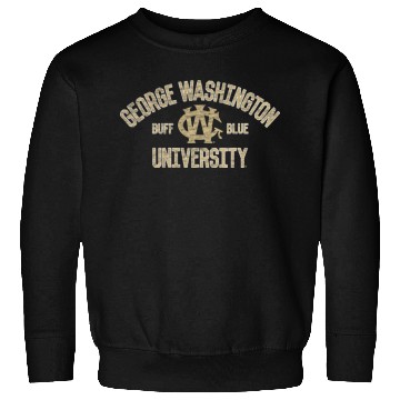 Discover George Washington Colonials Arch Over Team Color Sweatshirts