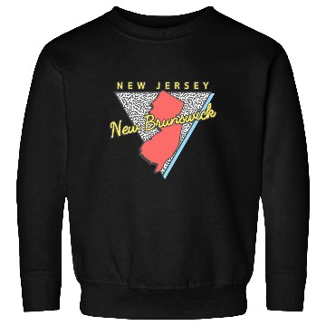 Discover New Brunswick New Jersey Triangle Nj City Sweatshirts