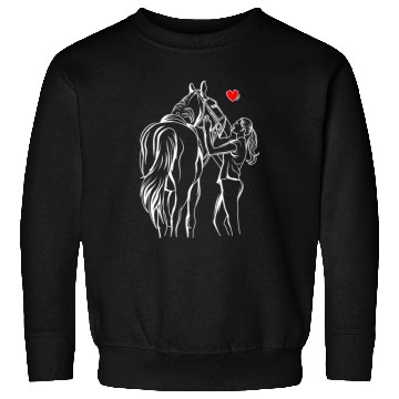 Discover Horse Horseback Riding Sweatshirts