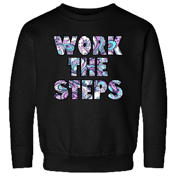 Discover Work the Steps paisley Sweatshirts