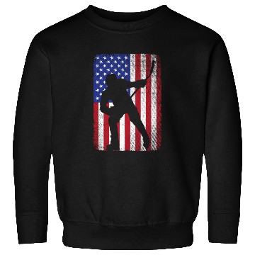 Discover Patriotic Ice Hockey 4th of July USA American Flag Sweatshirts