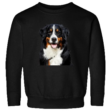 Discover Portrait Of Bernese Mountain Dog Sweatshirts