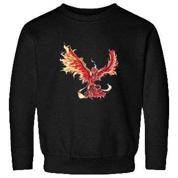 Discover Phoenix From The Ashes Mythical Fire Bird Phoenix Sweatshirts