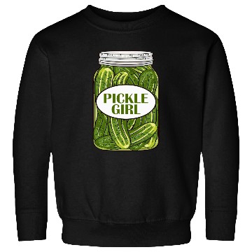 Discover Pickle Girl Who Loves Pickles Sweatshirts