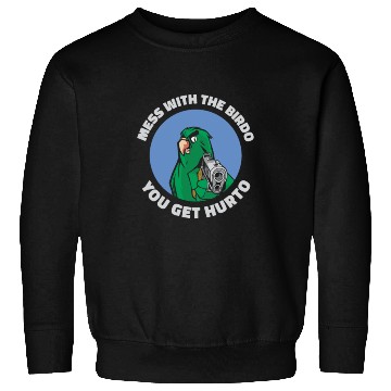 Discover Bird Cartoon Birdwatching Bird Owner Sweatshirts