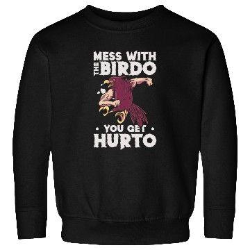 Discover Bird Cartoon Birdwatching Bird Owner Sweatshirts