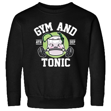 Discover Gym And Tonic Cute Drink And Workout Sweatshirts