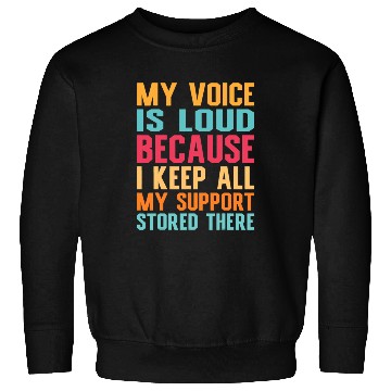Discover Social Worker My voice is loud social work Sweatshirts