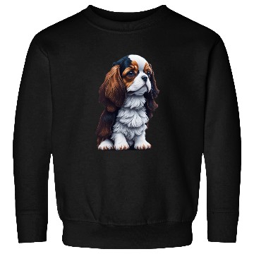 Discover Cavalier King Charles Spaniel Dog Puppet Sweatshirts