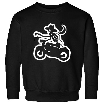 Discover Skeleton Rider Sweatshirts
