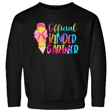 Discover Official Kindergartener Crayon Back to School Sweatshirts