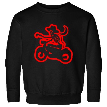 Discover Skeleton Rider Sweatshirts