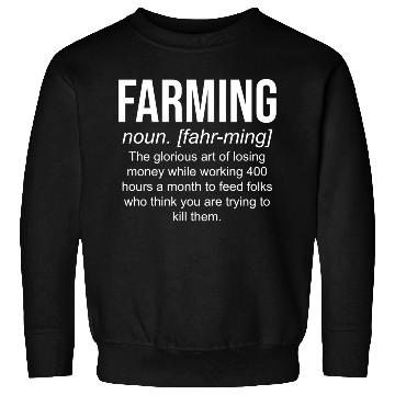 Discover Definition Agriculture Fun Farmer Sweatshirts