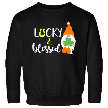 Discover Lucky And Blessed Sweatshirts