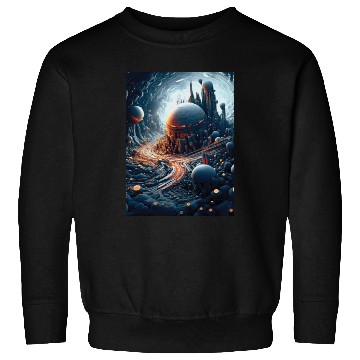 Discover Whispers of the Parallel Veil Sweatshirts