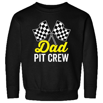 Discover Dad Pit Crew For Racing Party Costume Sweatshirts