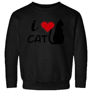 Discover I LOVE MY CAT Sweatshirts