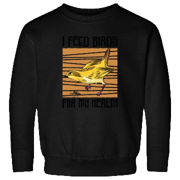 Discover Bird Feeding Health Bird Fan Birdwatching Sweatshirts