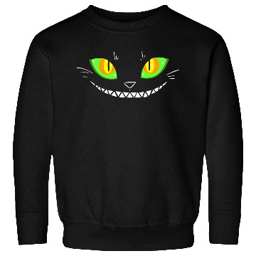 Discover Creepy Cat Face Sweatshirts