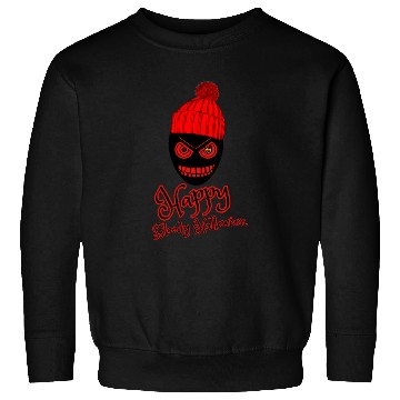 Discover happy bloody Halloween sarcastic fun horror Sweatshirts