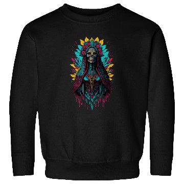 Discover Santa Muerte de Guadalupe Sweatshirts