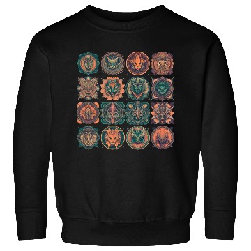 Discover Celestial Creatures Emblems Sweatshirts