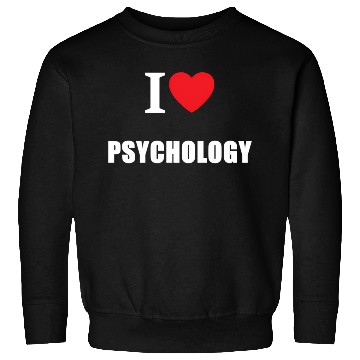 Discover Vintage I Love Psychology Psychologists Sweatshirts