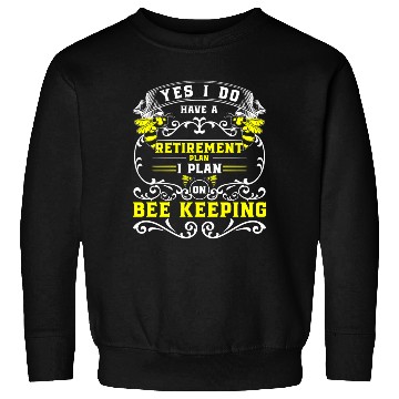 Discover Beekeeper Flowers Cute Animal Protection Sweatshirts