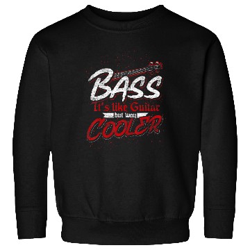 Discover Bass Guitar Player Bass Guitar Sweatshirts