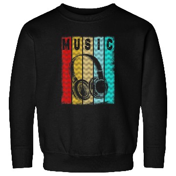 Discover Electronic Music Lover DJ Vintage Retro Sweatshirts
