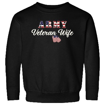 Discover US Army Veteran Wife Sweatshirts