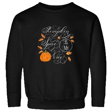 Discover Pumpkin Spice is My Vice Fall Autumn Leaves Sweatshirts