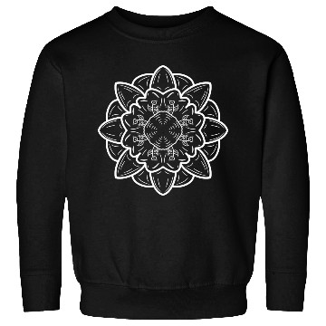 Discover Flower,Mindfulness,Yoga,Breath,Balance,Meditation, Sweatshirts
