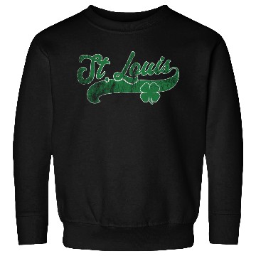 Discover St Louis Shamrock St Patrick'S Day Saint Paddy'S Sweatshirts