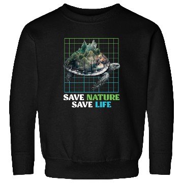 Discover Save Nature protected species Environment Sweatshirts