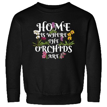 Discover Orchid Flower Lover Women Florist Plants Lover Sweatshirts
