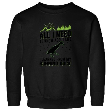 Discover Indian Runner Duck Running Sweatshirts